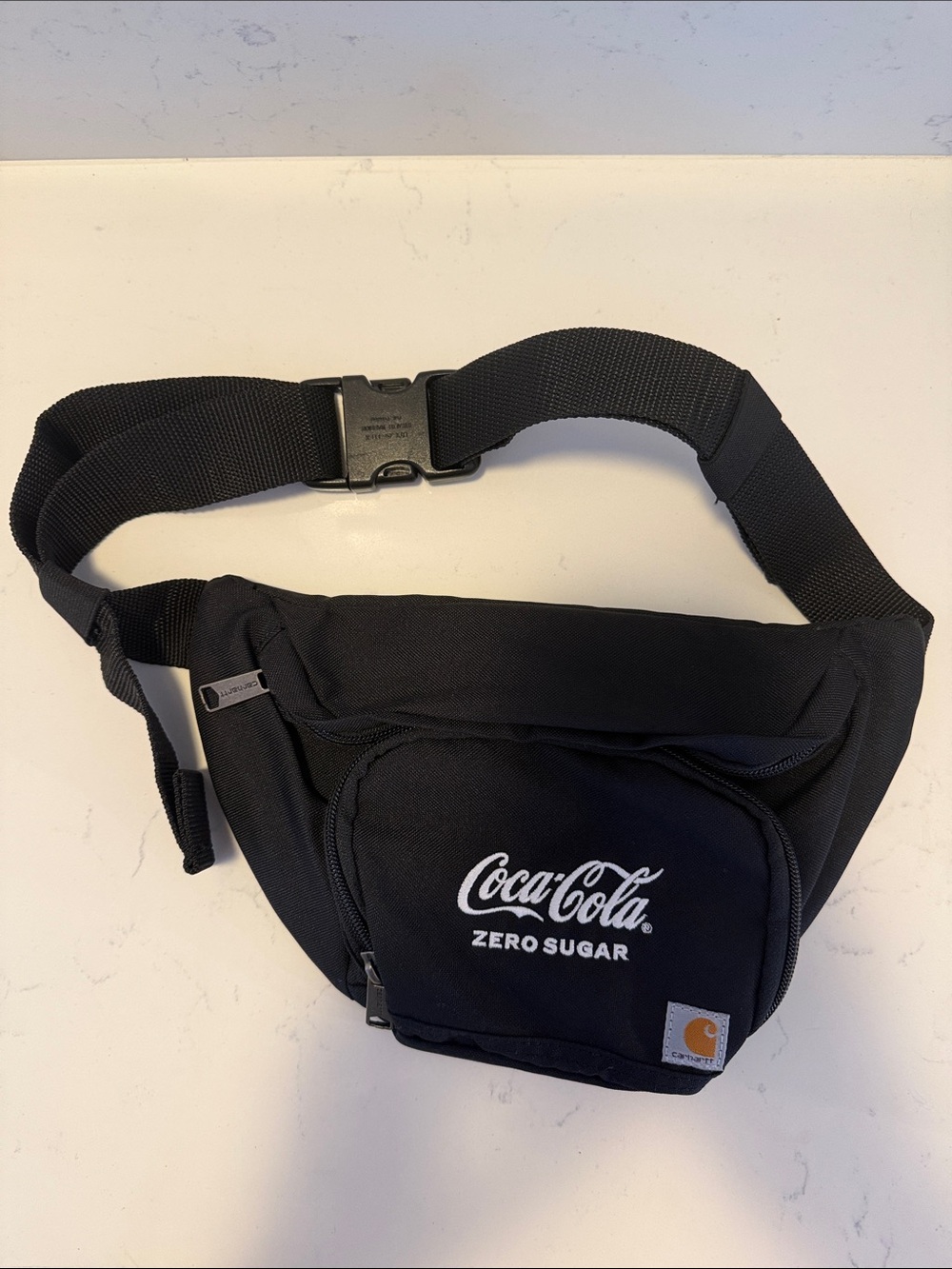 Carhartt Black Waist Bag - Coca Cola Zero Sugar